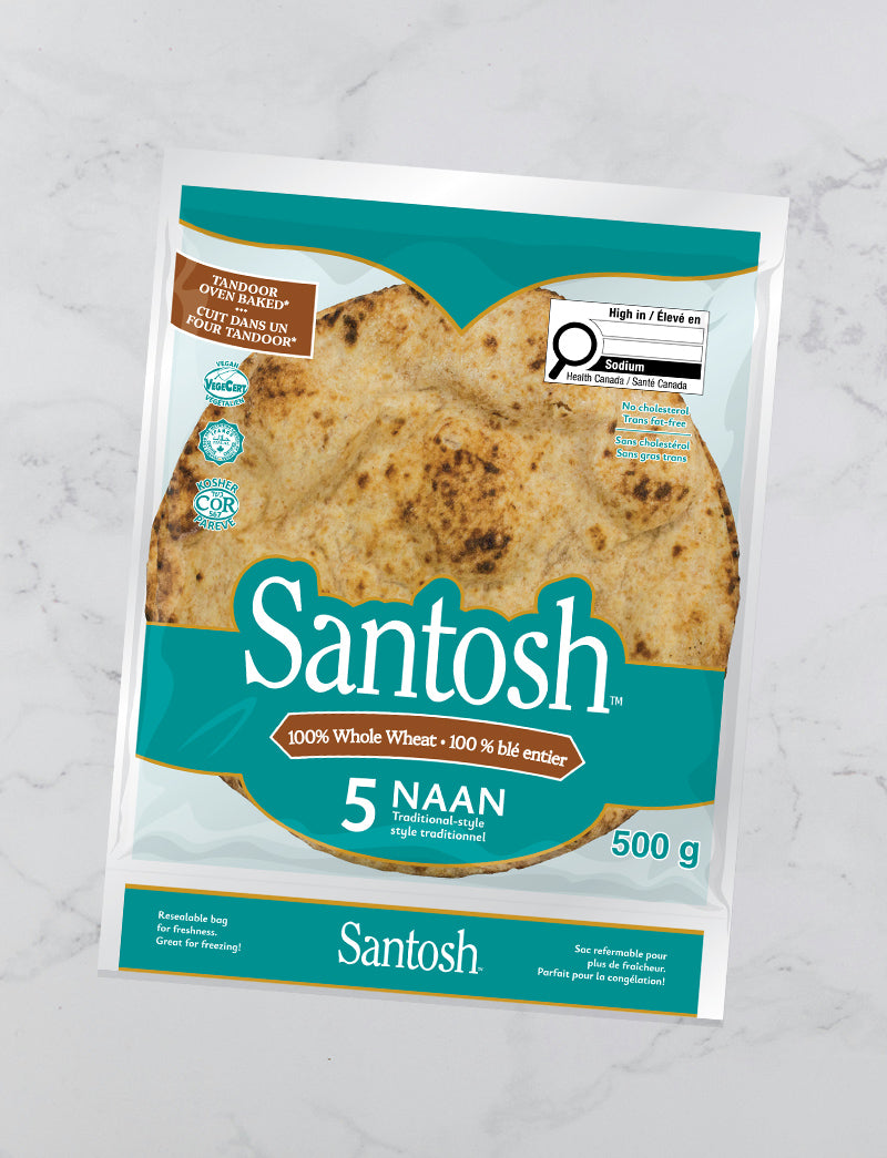 Santosh® 100% Whole Wheat Naan