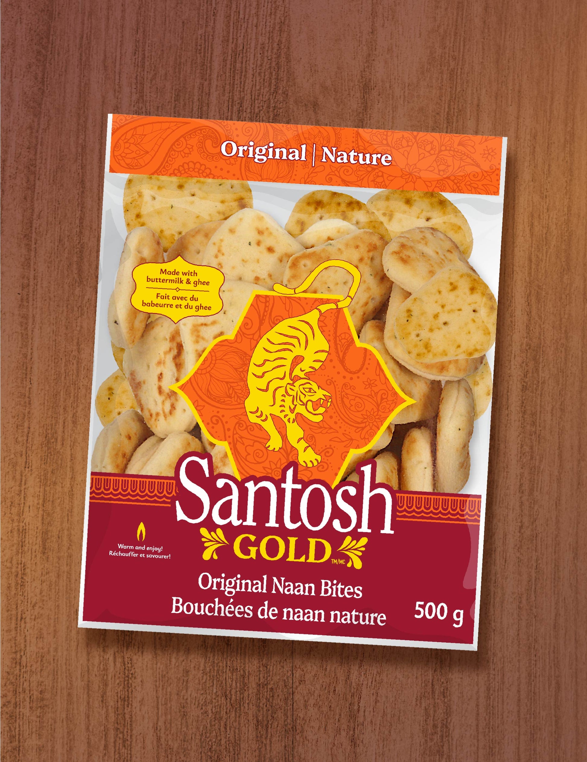 Santosh Gold™ Original Naan Bites