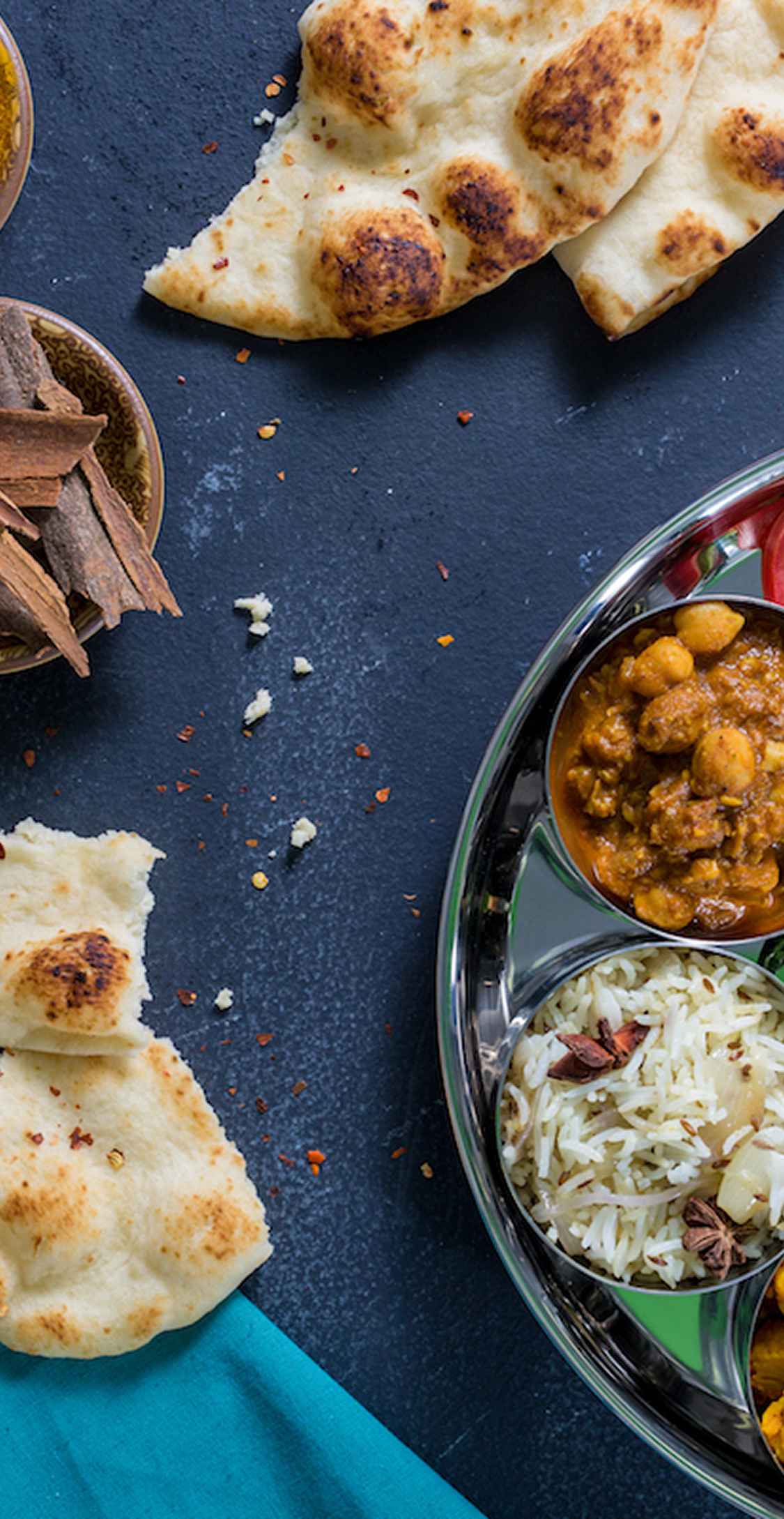 Food with Santosh Naan