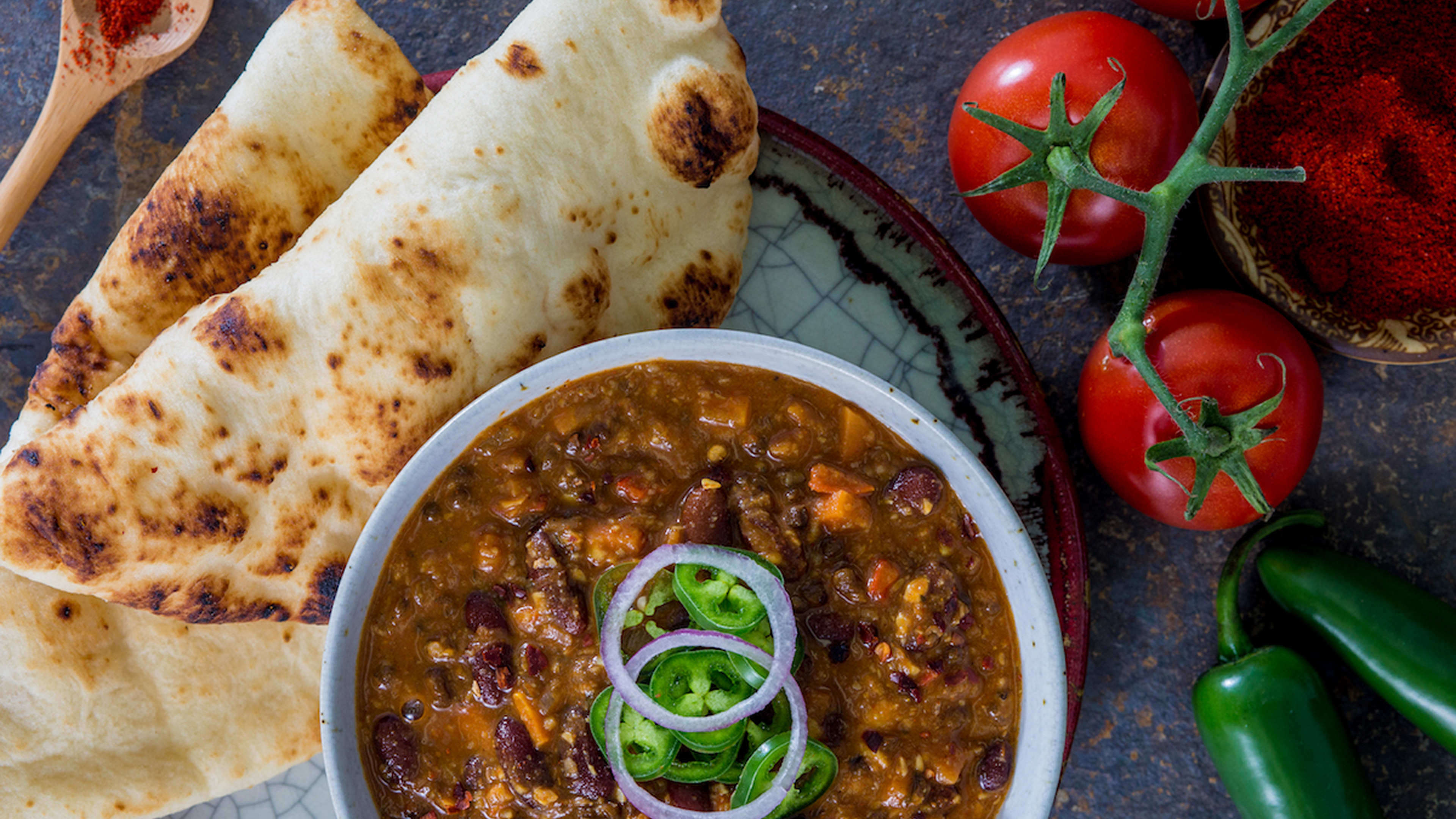 Food with Santosh Naan